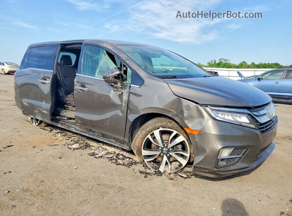 5FNRL6H97LB012589 2020 HONDA ODYSSEY Серый Передняя правая четверть
