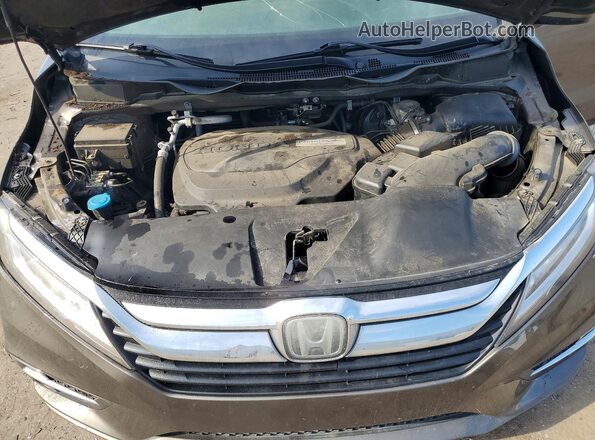 5FNRL6H97LB012589 2020 HONDA ODYSSEY Серый Вид подкапотного пространства