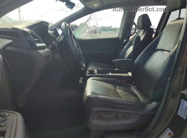 5FNRL6H97LB012589 2020 HONDA ODYSSEY Серый Вид салона спереди