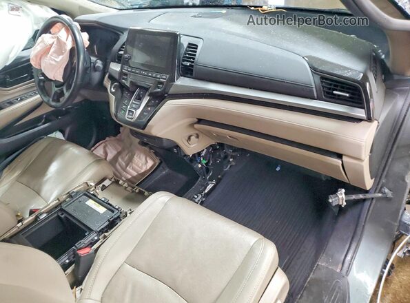 5FNRL6H98LB005134 2020 HONDA ODYSSEY Gray Widok deski rozdzielczej