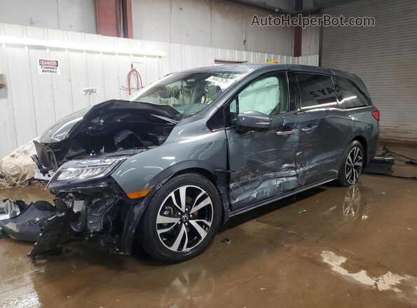 5FNRL6H98LB005134 2020 HONDA ODYSSEY Gray Przód lewy