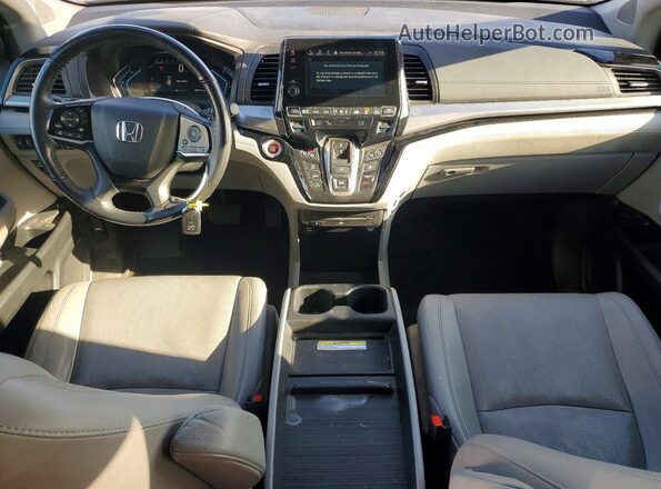 5FNRL6H99LB001822 2020 HONDA ODYSSEY Charcoal წინა პანელის ხედი