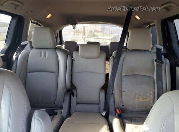 5FNRL6H99LB001822 2020 HONDA ODYSSEY Charcoal უკანა სავარძლების ხედი