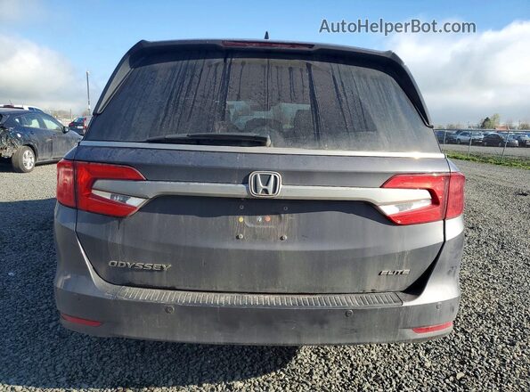 5FNRL6H99LB001822 2020 HONDA ODYSSEY Charcoal უკანა ხედი