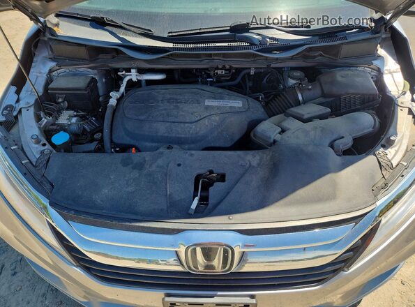 5FNRL6H99LB021634 2020 HONDA ODYSSEY Серебряный Вид подкапотного пространства