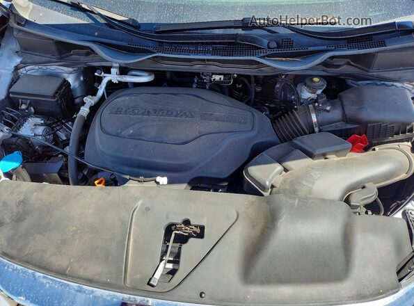 5FNRL6H99MB010893 2021 HONDA ODYSSEY Silver Widok komory silnika