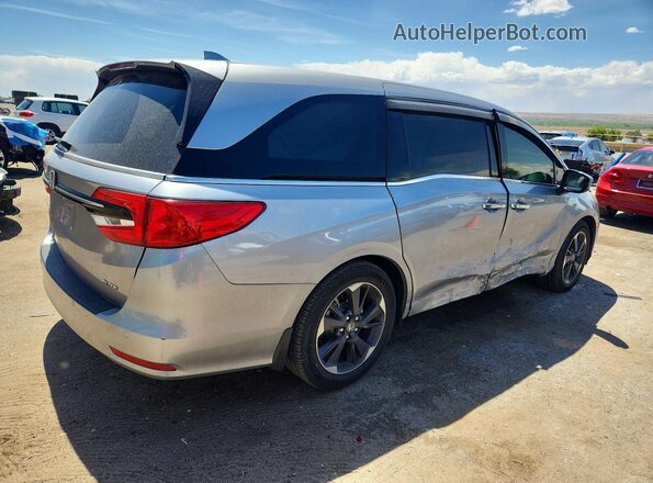 5FNRL6H99MB010893 2021 HONDA ODYSSEY Silver Tył prawy