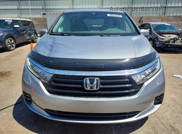 5FNRL6H99MB010893 2021 HONDA ODYSSEY Silver Widok z przodu