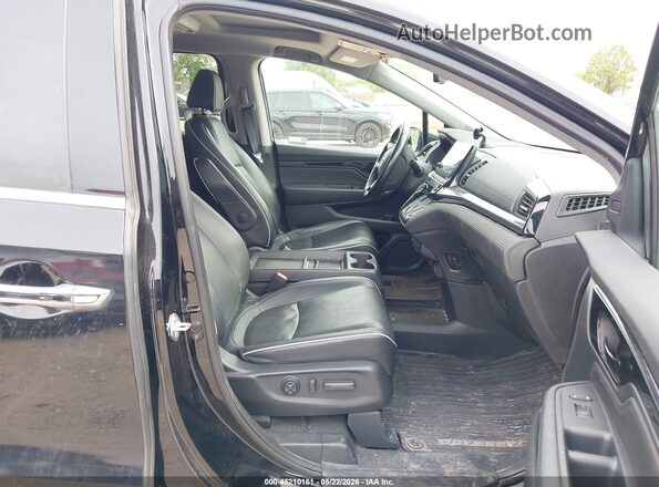 5FNRL6H99NB048822 2022 HONDA ODYSSEY Черный Вид салона спереди
