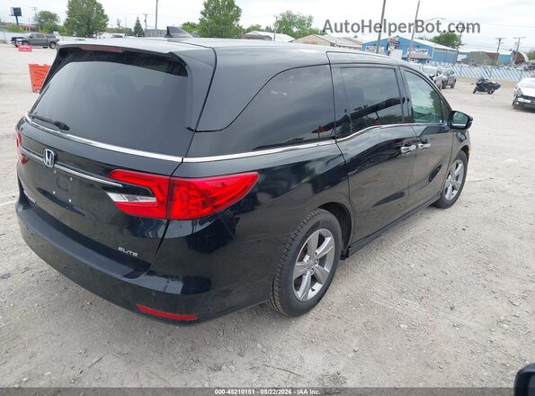 5FNRL6H99NB048822 2022 HONDA ODYSSEY Черный Задняя правая четверть