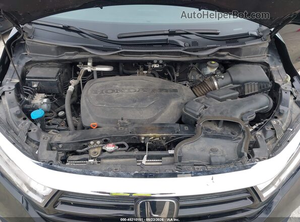 5FNRL6H99NB048822 2022 HONDA ODYSSEY Черный Вид сзади