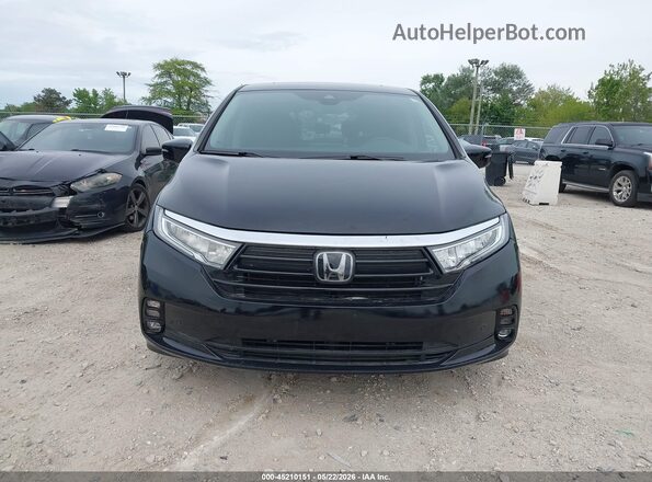 5FNRL6H99NB048822 2022 HONDA ODYSSEY Черный Вид щитка приборов