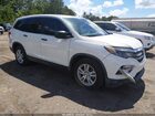 2017 Honda Pilot Lx Белый vin: 5FNYF5H13HB037570