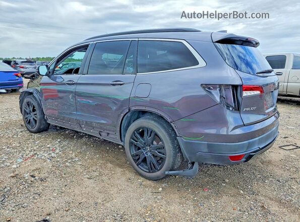 5FNYF5H20MB040946 2021 HONDA PILOT Серый Задняя левая четверть