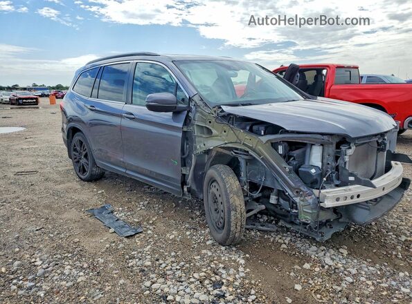 5FNYF5H20MB040946 2021 HONDA PILOT Серый Передняя правая четверть