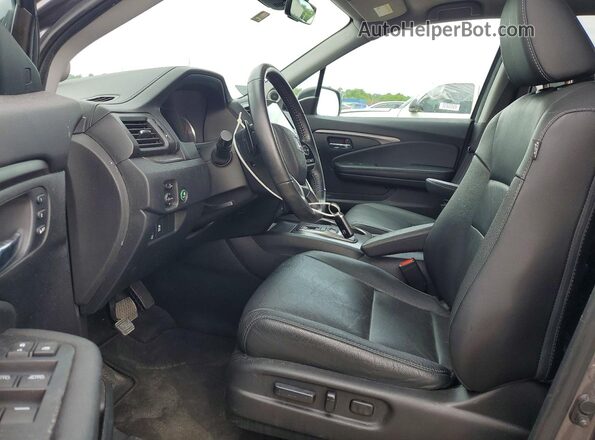 5FNYF5H20MB040946 2021 HONDA PILOT Серый Вид салона спереди