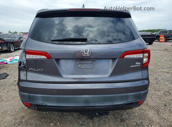 5FNYF5H20MB040946 2021 HONDA PILOT Серый Вид сзади