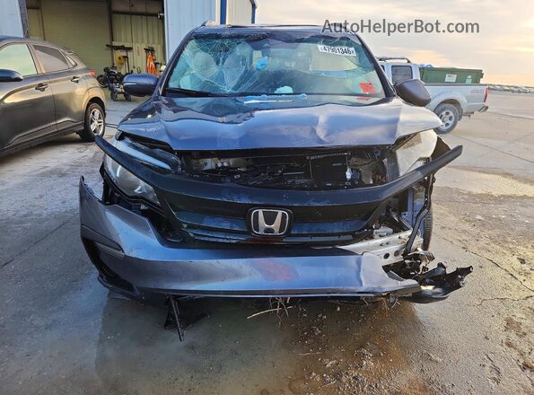 5FNYF5H25MB033684 2021 HONDA PILOT Gray Դիմացի տեսք