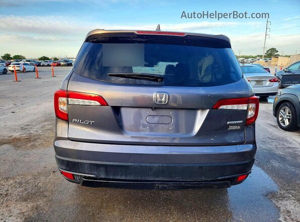 5FNYF5H25MB033684 2021 HONDA PILOT Gray Հետևի տեսք