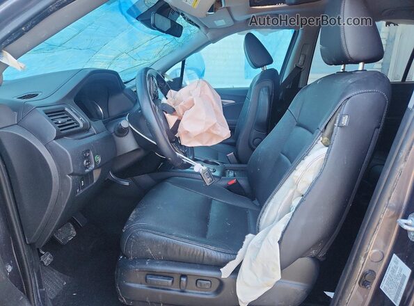 5FNYF5H25MB033684 2021 HONDA PILOT Gray Սալոնի դիմացի տեսք
