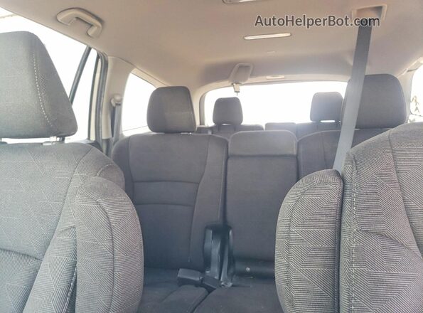 5FNYF5H31LB007378 2020 HONDA PILOT White უკანა სავარძლების ხედი
