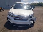 2020 Honda Pilot Ex White vin: 5FNYF5H31LB007378