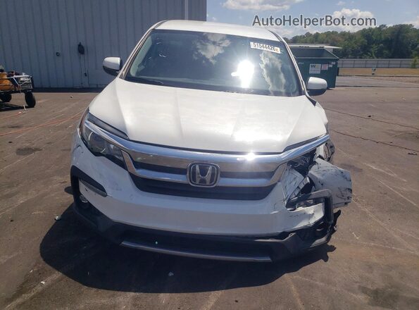 5FNYF5H31LB007378 2020 HONDA PILOT White წინა ხედი