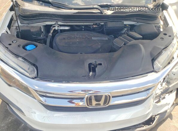 5FNYF5H31LB007378 2020 HONDA PILOT White ძრავის განყოფილების ხედი