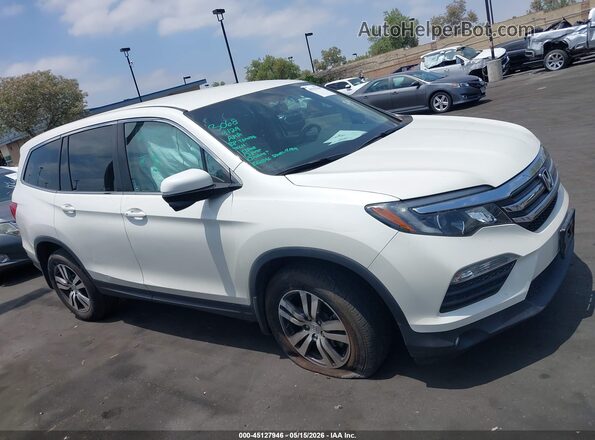 5FNYF5H33HB018762 2017 HONDA PILOT Белый Панорамный вид салона 360°