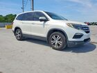 2018 Honda Pilot Ex Белый vin: 5FNYF5H33JB016869