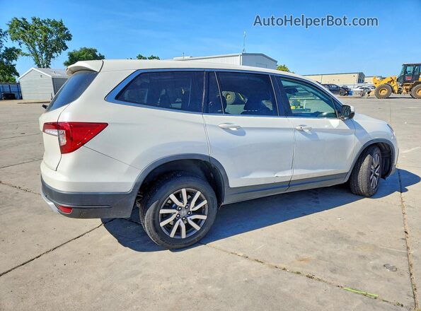 5FNYF5H39KB025559 2019 HONDA PILOT White Rear right