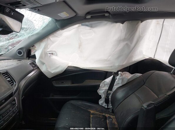 5FNYF5H50LB017109 2020 HONDA PILOT Серый Вид салона спереди