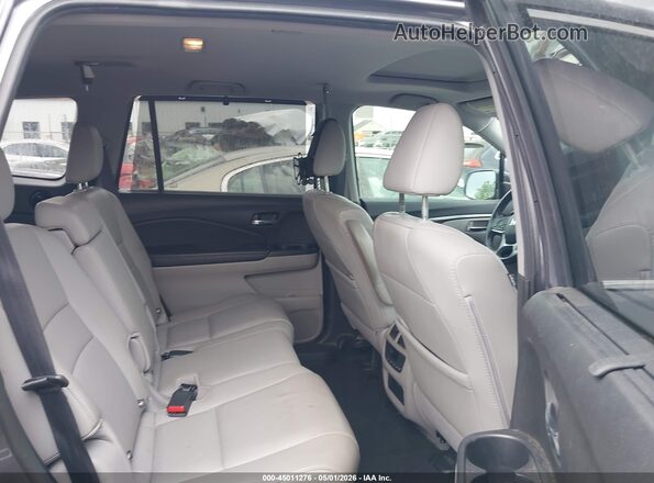 5FNYF5H51KB019515 2019 HONDA PILOT Gray Widok naklejki z numerem VIN