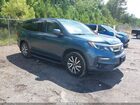 2021 Honda Pilot 2wd Ex-l Синий vin: 5FNYF5H51MB002684