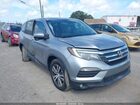 2017 Honda Pilot Ex-l Silver vin: 5FNYF5H52HB024330