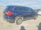 2019 Honda Pilot Exl Синий vin: 5FNYF5H53KB032234