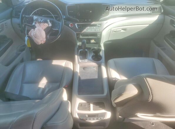 5FNYF5H53KB032234 2019 HONDA PILOT Синий Вид панели приборов