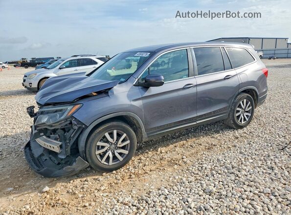 5FNYF5H53LB014804 2020 HONDA PILOT Charcoal Առջևի ձախ երեք քառորդ տեսարան