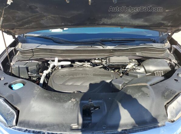 5FNYF5H54MB045030 2021 HONDA PILOT Серый Вид подкапотного пространства
