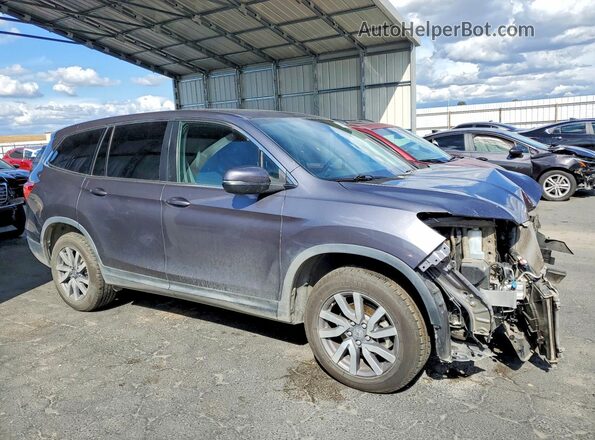 5FNYF5H55LB009720 2020 HONDA PILOT Gray Przód prawy