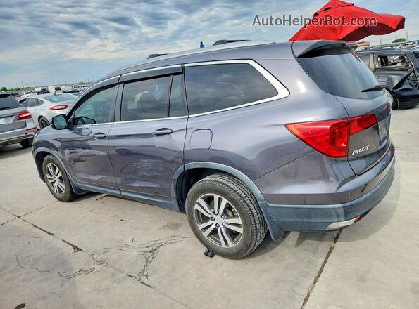 5FNYF5H56HB025593 2017 HONDA PILOT Серый Задняя левая четверть