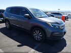 2020 Honda Pilot 2wd Ex-l Gray vin: 5FNYF5H56LB012660