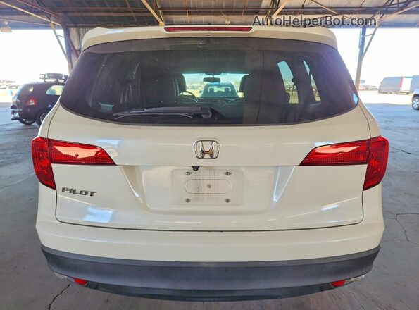 5FNYF5H57HB044119 2017 HONDA PILOT White Widok z tyłu