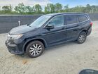 2021 Honda Pilot Exl Black vin: 5FNYF5H57MB018758