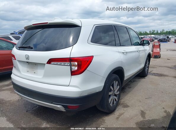 5FNYF5H58MB022835 2021 HONDA PILOT Белый Задняя правая четверть