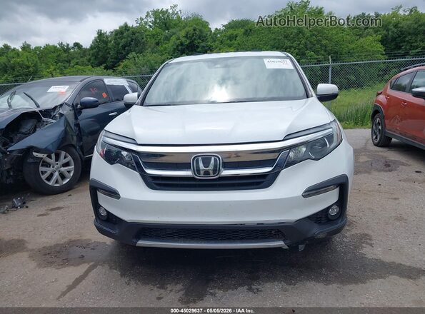 5FNYF5H58MB022835 2021 HONDA PILOT Белый Вид щитка приборов