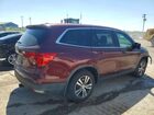 2018 Honda Pilot Exl Темно-бордовый vin: 5FNYF5H59JB009698