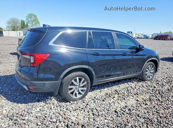 5FNYF5H59MB009933 2021 HONDA PILOT Черный Задняя правая четверть