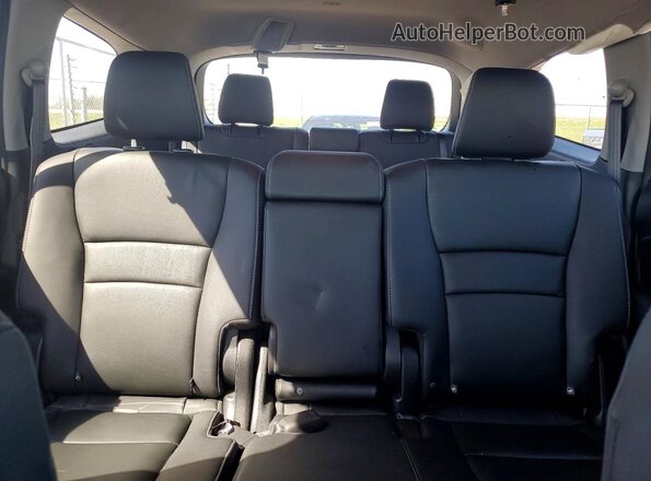 5FNYF5H59MB009933 2021 HONDA PILOT Черный Вид задних сидений