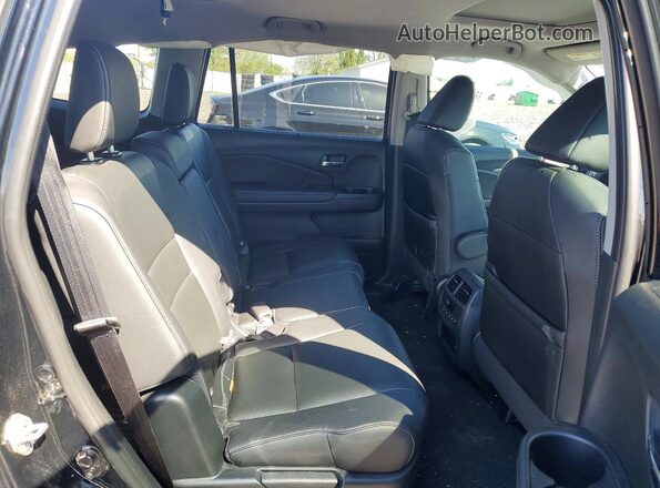 5FNYF5H59MB009933 2021 HONDA PILOT Черный Вид задней части салона